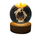 Luminária Bola de Cristal Sistema Solar