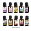 Essência Para Umidificador e Difusor Elétrico 15ml – Kit com 10 Unidades Variadas