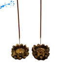 Kit Castiçais e Incensários Flor de Lótus