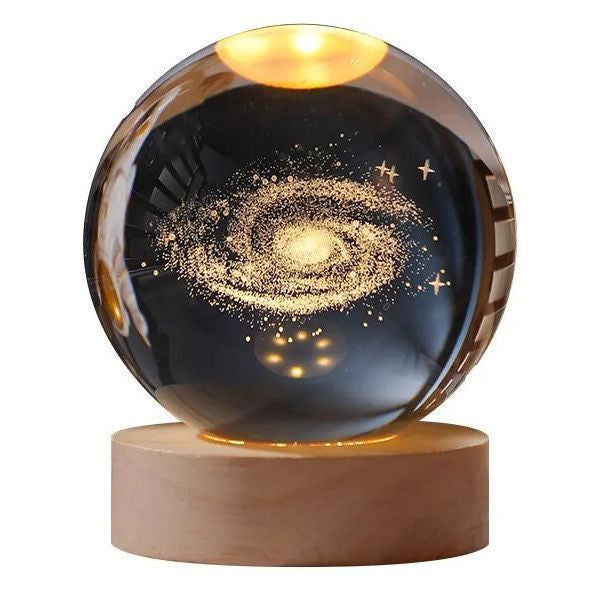Luminária Bola de Cristal Sistema Solar