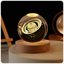 Luminária Bola de Cristal Sistema Solar