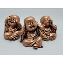 Trio de Mini Budas - Sabedoria