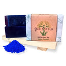 Kit 3 Sabonetes de Alecrim, Arruda, Sal Grosso e Anil