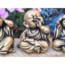 Trio de Mini Budas - Sabedoria