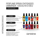 Perfume Spray para Bolsa - Orixás e Entidades da Umbanda - 60ml