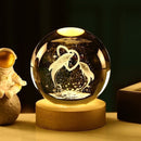 Luminária Bola de Cristal Sistema Solar