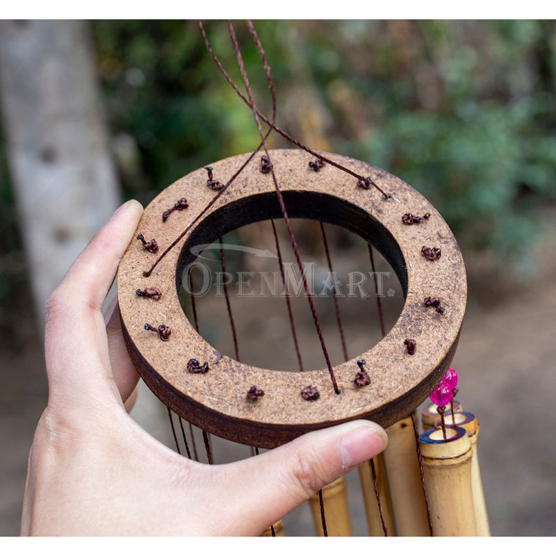 Sino dos Ventos Caracol em Bambu