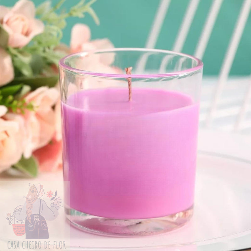 Velas Coloridas Perfumadas com Essências Naturais