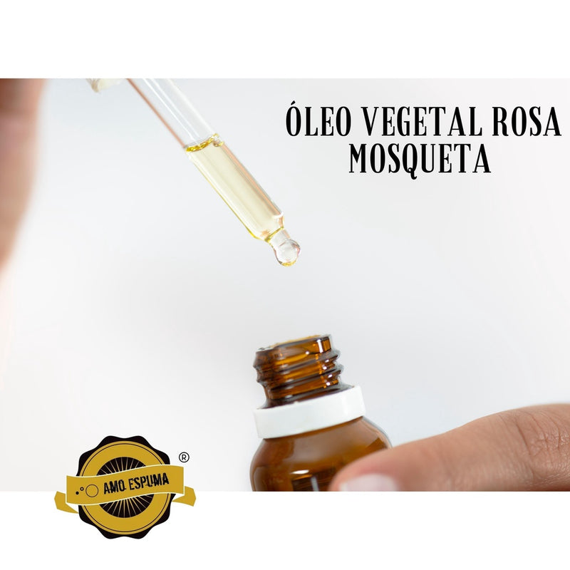 Óleo Vegetal de Rosa Mosqueta 100% Puro - Clareador de Manchas e Regenerador de Pele