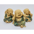 Trio de Mini Budas - Sabedoria