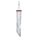 Sino dos Ventos / Mensageiro dos Ventos - Alumínio e Madeira - Feng Shui