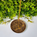 Incensário Vareta Redondo - Pratinho Árvore da Vida