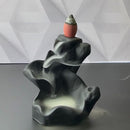 Porta Incenso Cascata e Vareta 2 em 1 Flor Mini Fengshui