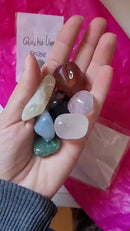 7 Chakras Pedras Kit Cristais Naturais