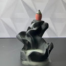 Porta Incenso Cascata e Vareta 2 em 1 Flor Mini Fengshui