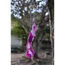 Kit 3 Mensageiros Sino dos Ventos Ágata com 7 Chapas Coloridas