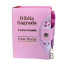 Bíblia Sagrada Letra Grande - Rosa